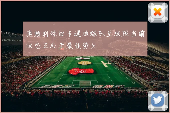 奥赖利称纽卡逼迫球队至极限当前状态正处于最佳势头